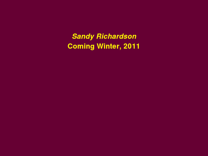 www.sandy-richardson.com