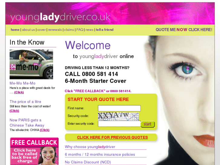 www.youngladydriver.co.uk