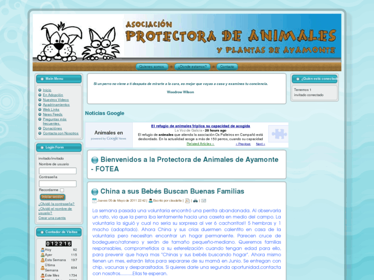 www.adoptacuatropatas.es