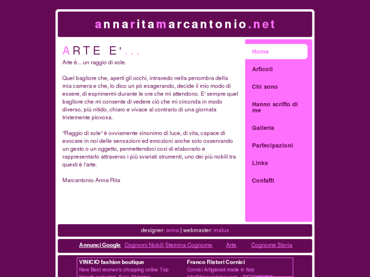 www.annaritamarcantonio.net