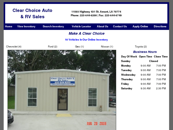 www.clearchoiceautoandrv.com