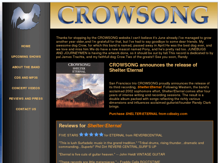 www.crowsong.com