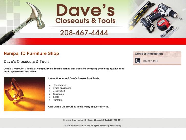 www.davescloseoutsandtools.com