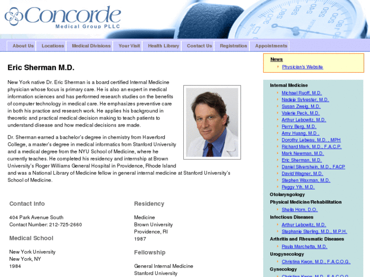 www.ericshermanmd.com