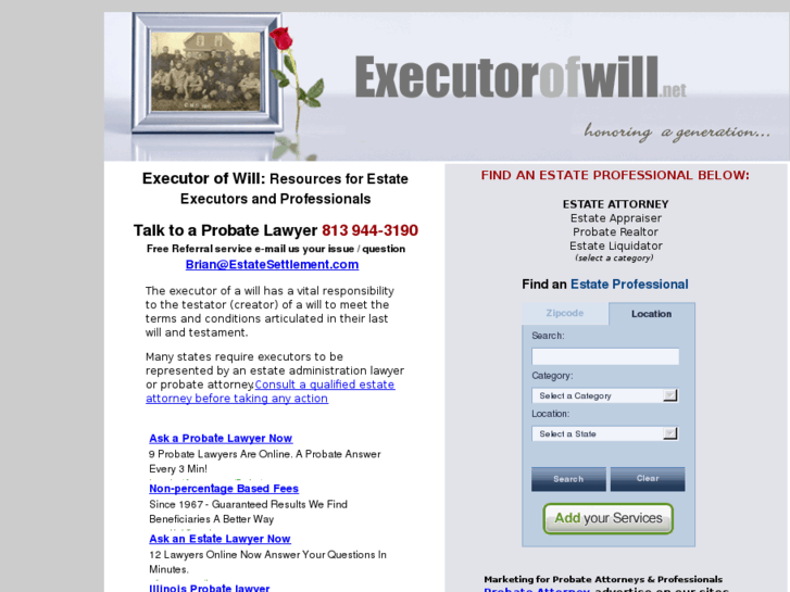 www.executorofwill.net