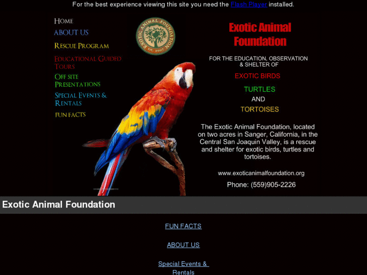 www.exoticanimalfoundation.com