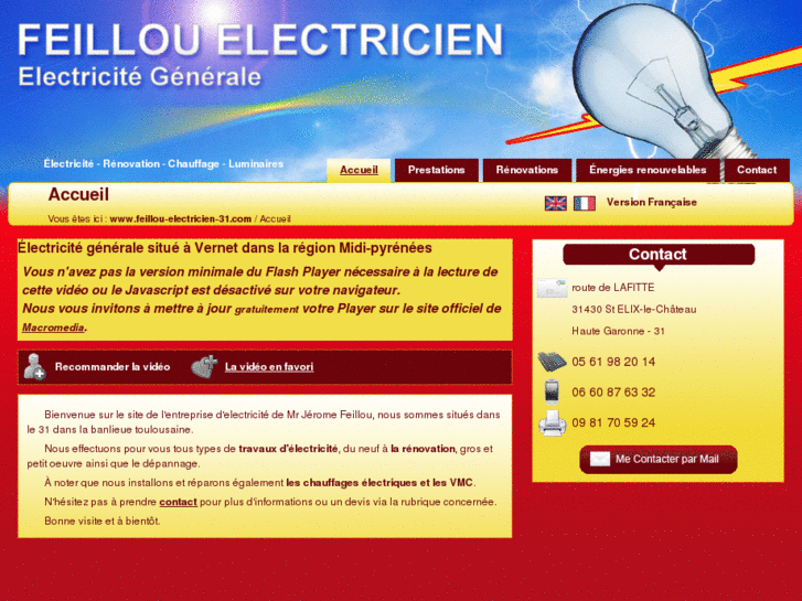 www.feillou-electricien-31.com