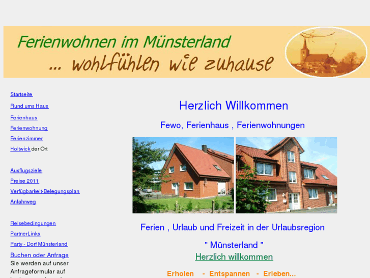 www.ferienhaeuser-muensterland.de