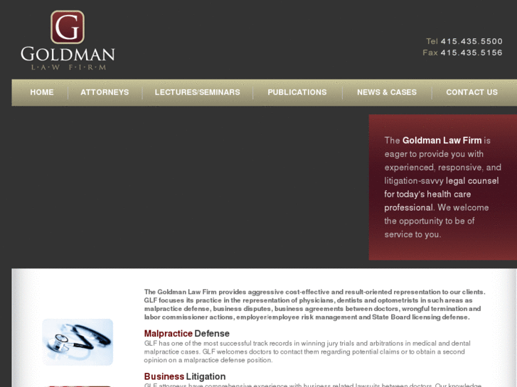 www.goldmanlawfirm.net