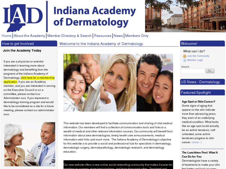 www.indianaderm.com