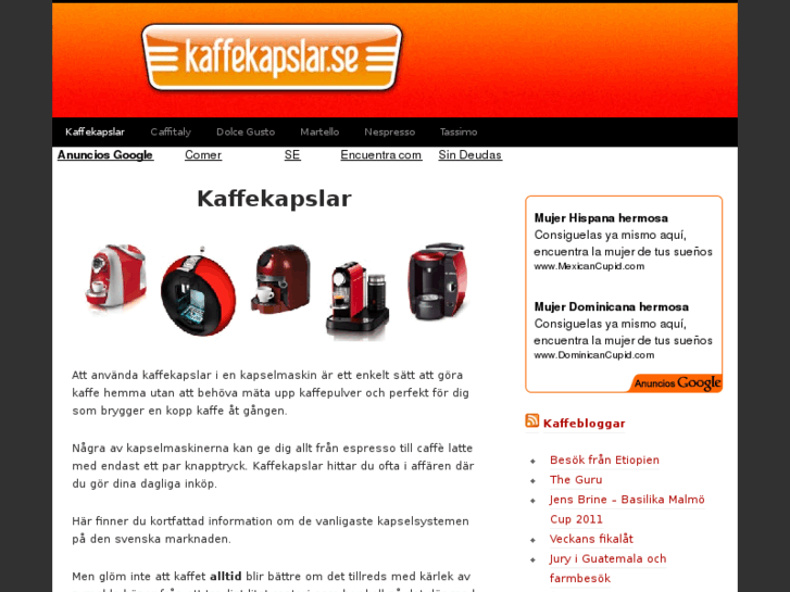 www.kaffekapslar.se