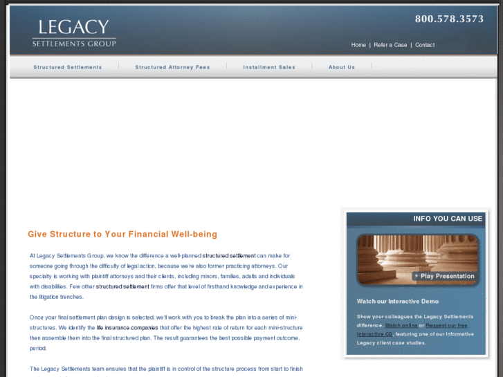 www.legacysettlements.com