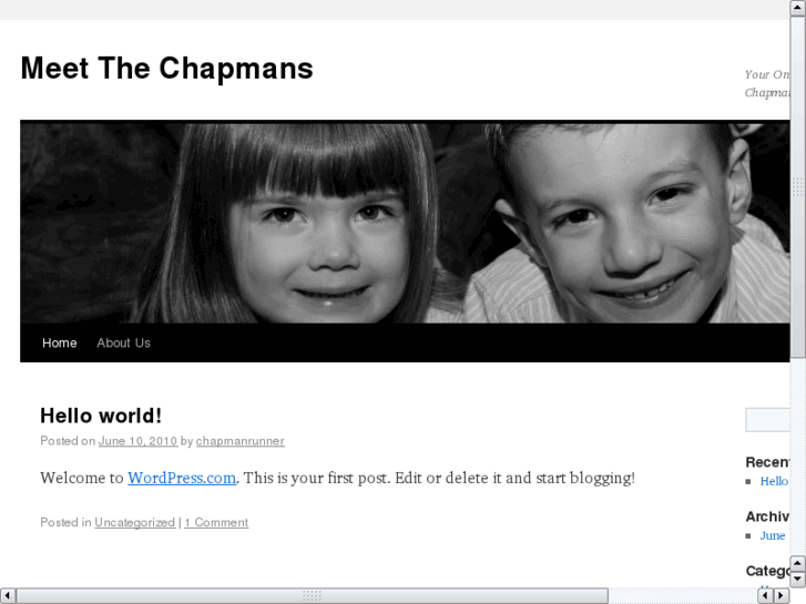 www.meetthechapmans.com