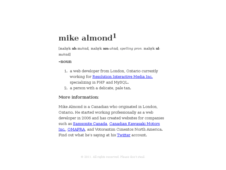 www.mikealmond.com