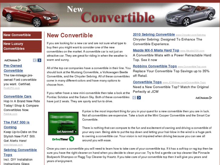 www.newconvertible.net