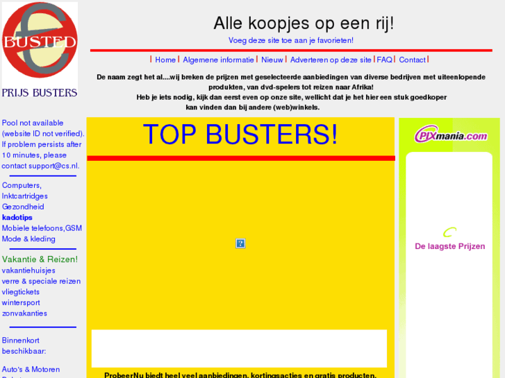 www.prijsbusters.nl