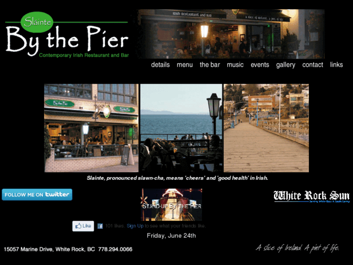 www.slaintebythepier.ca