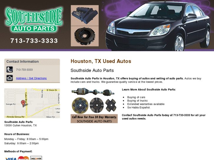 www.southsideautopartshouston.com