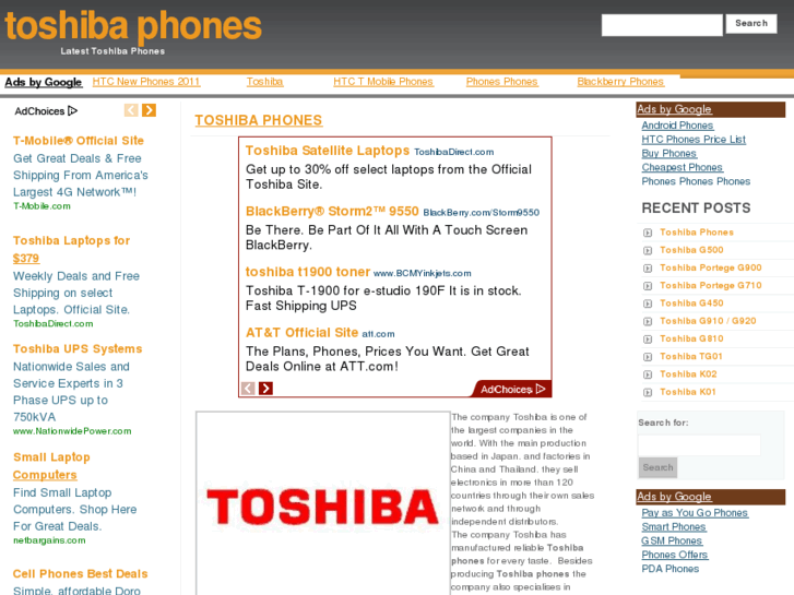 www.toshibaphones.net