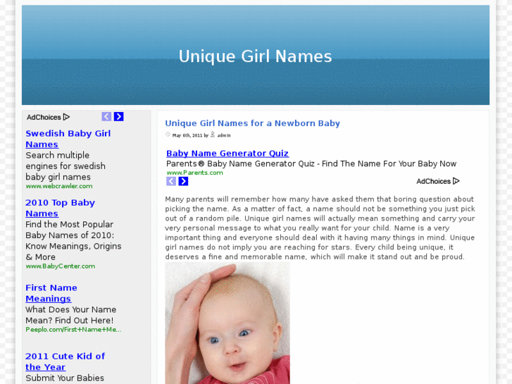 www.uniquegirlnames.org