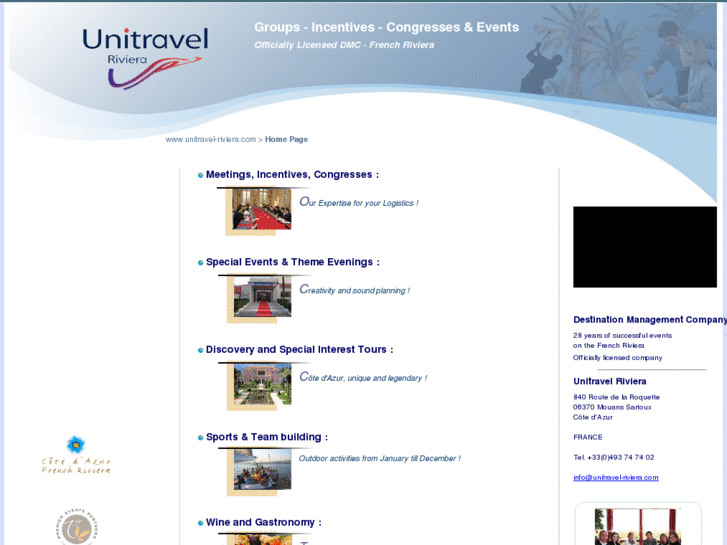 www.unitravel-riviera.com