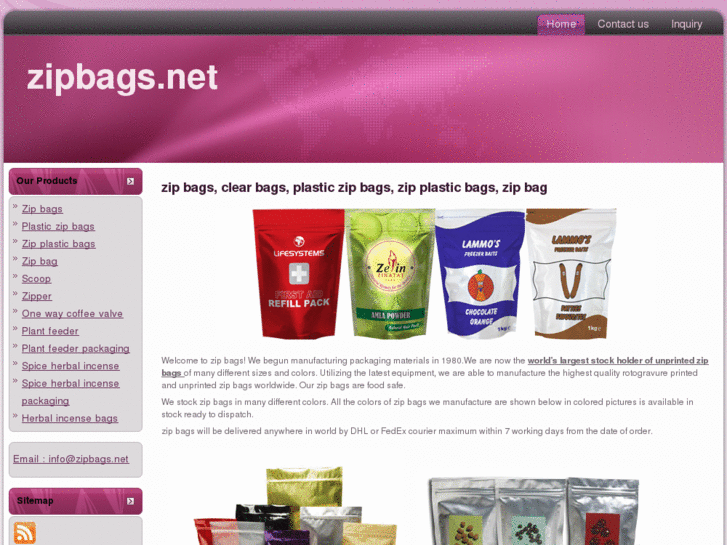 www.zipbags.net