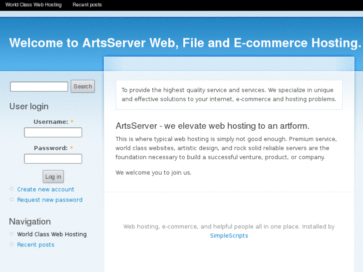 www.artsserver.com