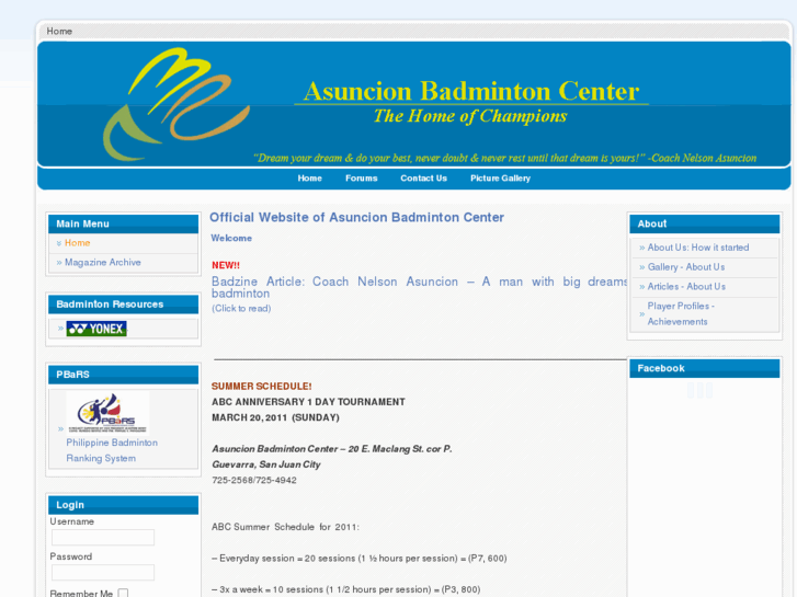 www.asuncionbadminton.com