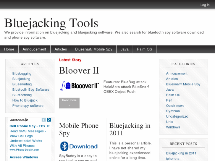 www.bluejackingtools.com