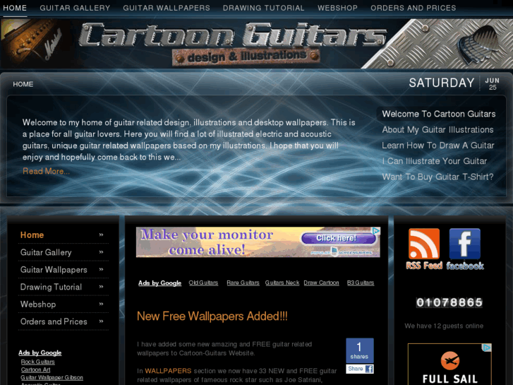 www.cartoon-guitars.com