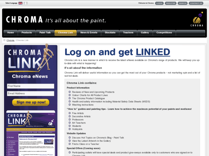 www.chromalink.net