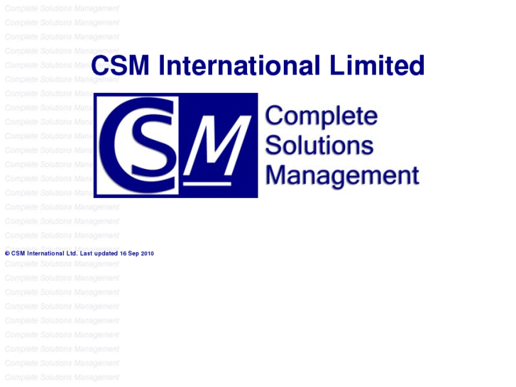 www.csminternational.net