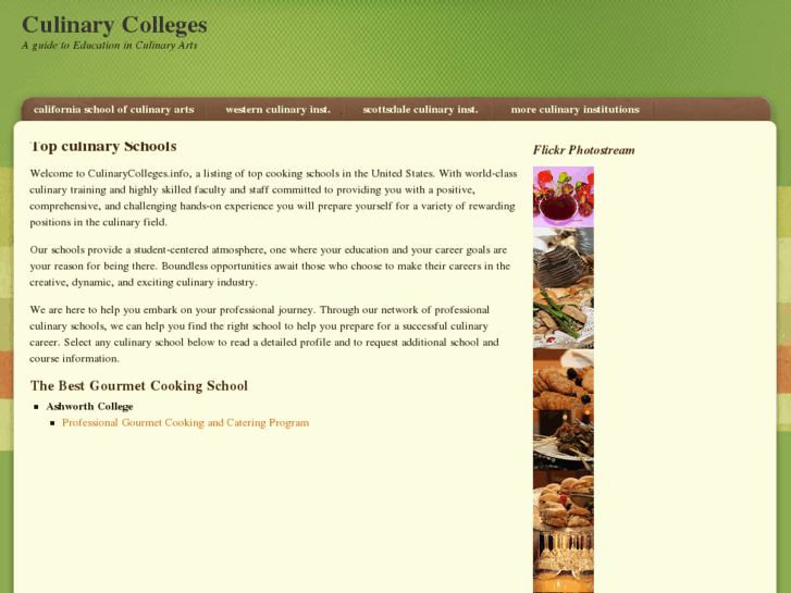 www.culinarycolleges.info