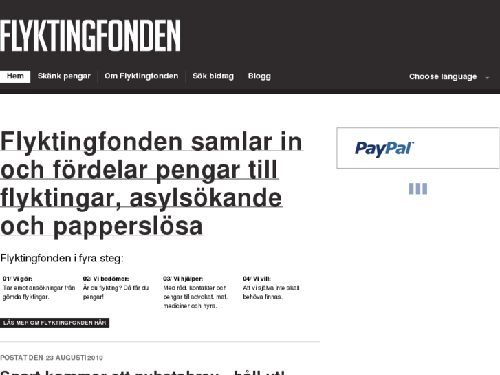 www.flyktingfonden.se