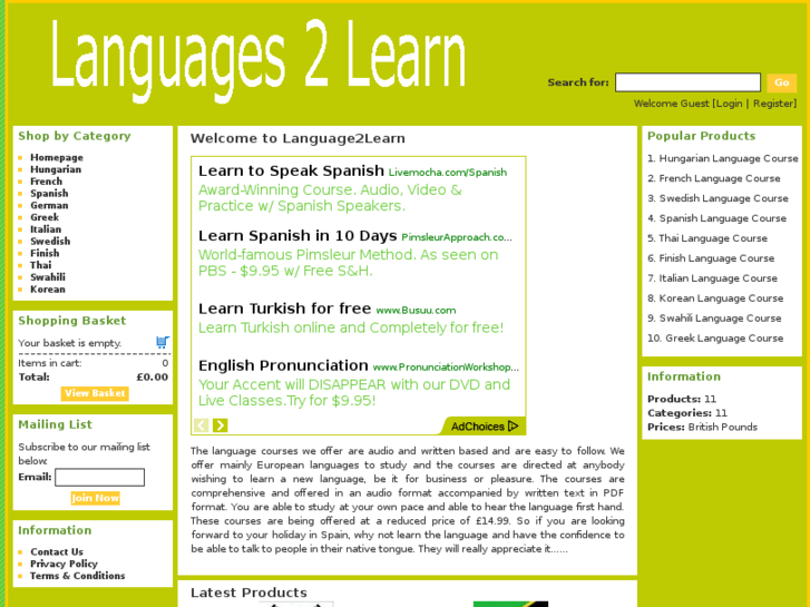 www.languages2learn.com