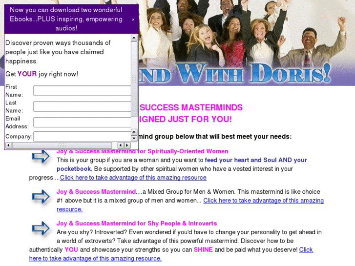 www.mastermindwithdoris.com