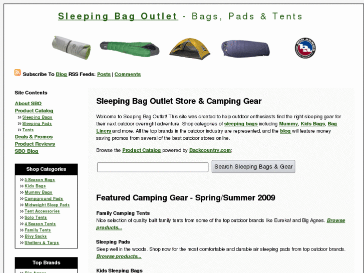 www.sleepingbagoutlet.com