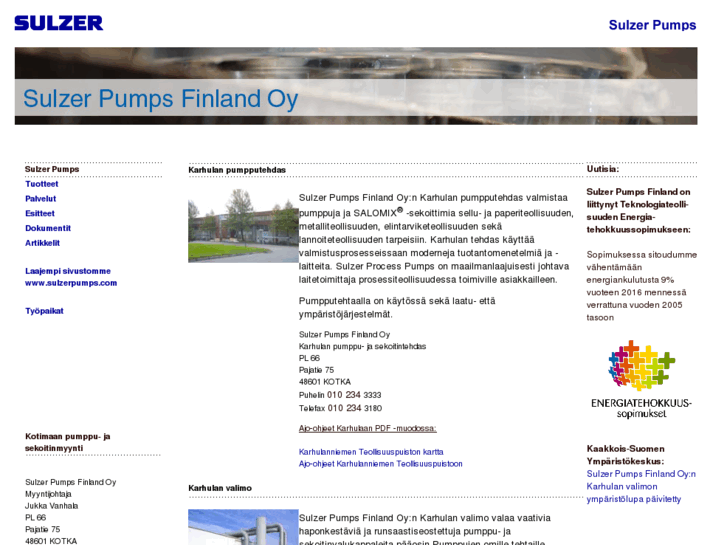 www.sulzerpumps.fi