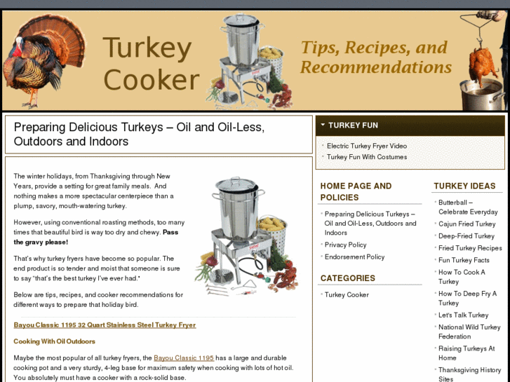 www.turkeycooker.net