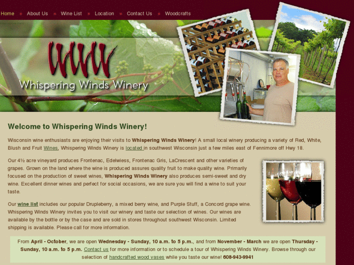 www.whisperingwindswinery.com