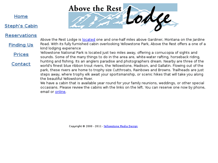 www.abovetherestlodge.com