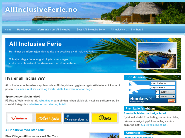 www.allinclusiveferie.no