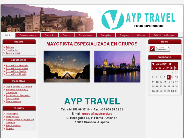 www.ayptravel.es