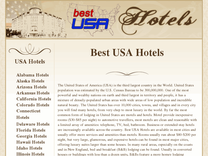 www.best-usa-hotels.info