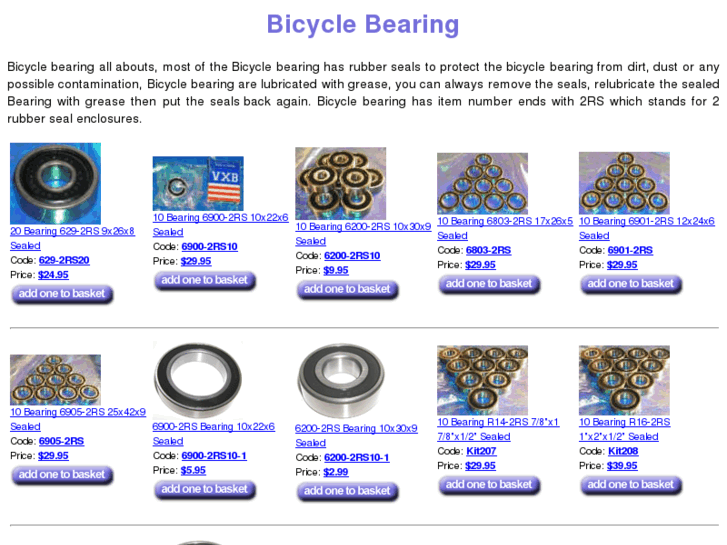 www.bicyclebearing.com