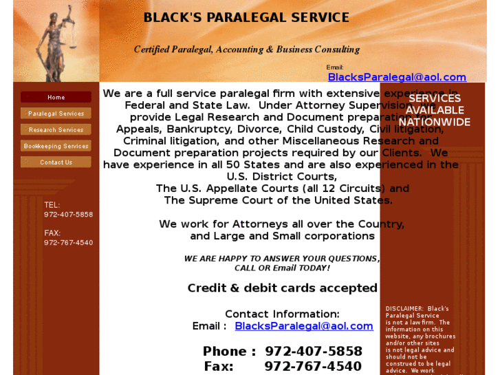 www.blacksparalegal.com