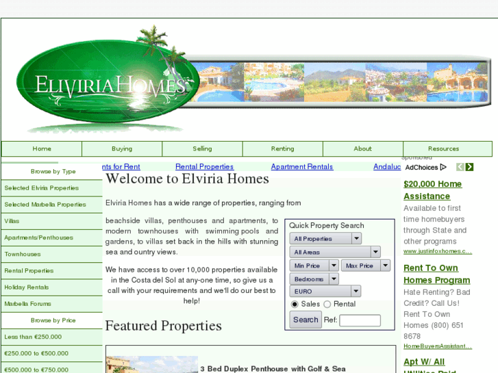 www.elviria-properties.com