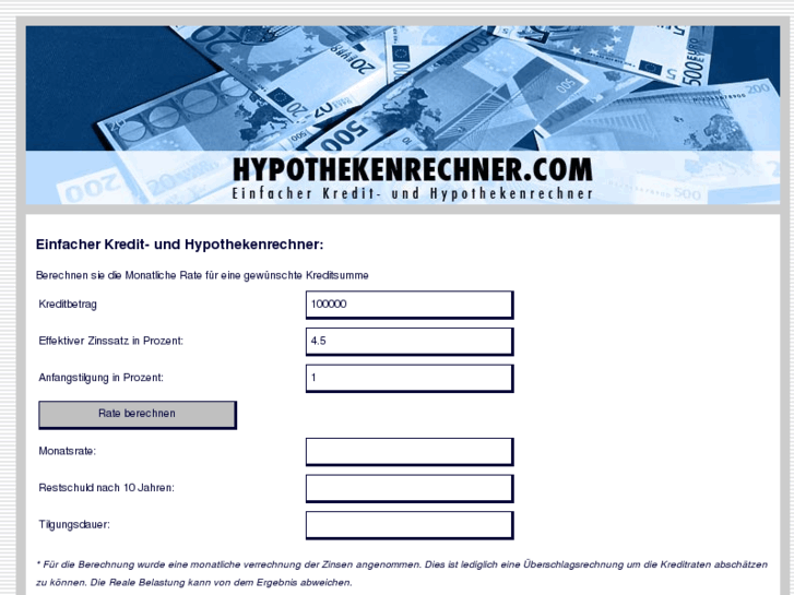 www.hypothekenrechner.com