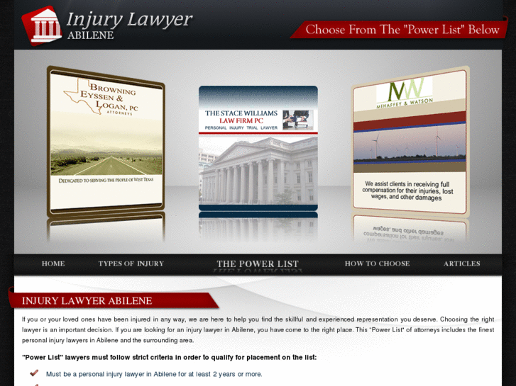 www.injurylawyerabilene.org