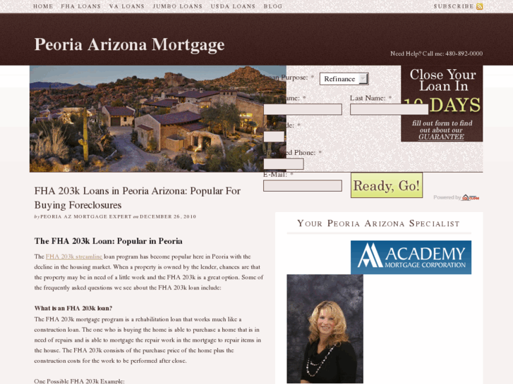 www.peoriaazmortgage.com